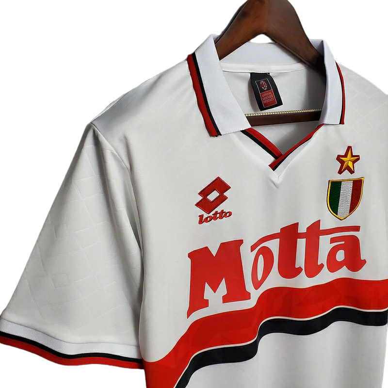 Camisa AC Milan Visitante 93/94 - Retrô - Central das Camisas
