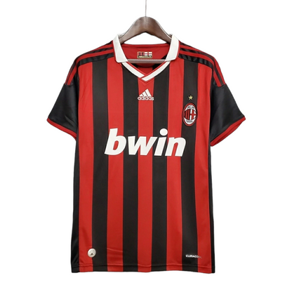 Camisa AC Milan Titular 09/10 - Retrô - Central das Camisas