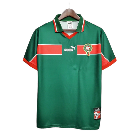 Camisa Marrocos Visitante 1998 - Retrô - Central das Camisas