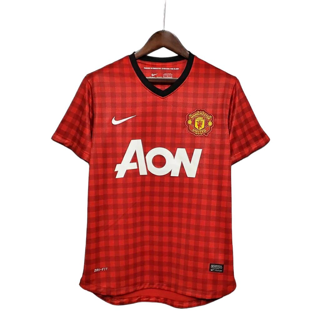 Camisa Manchester United Titular 12/13 - Retrô - Central das Camisas