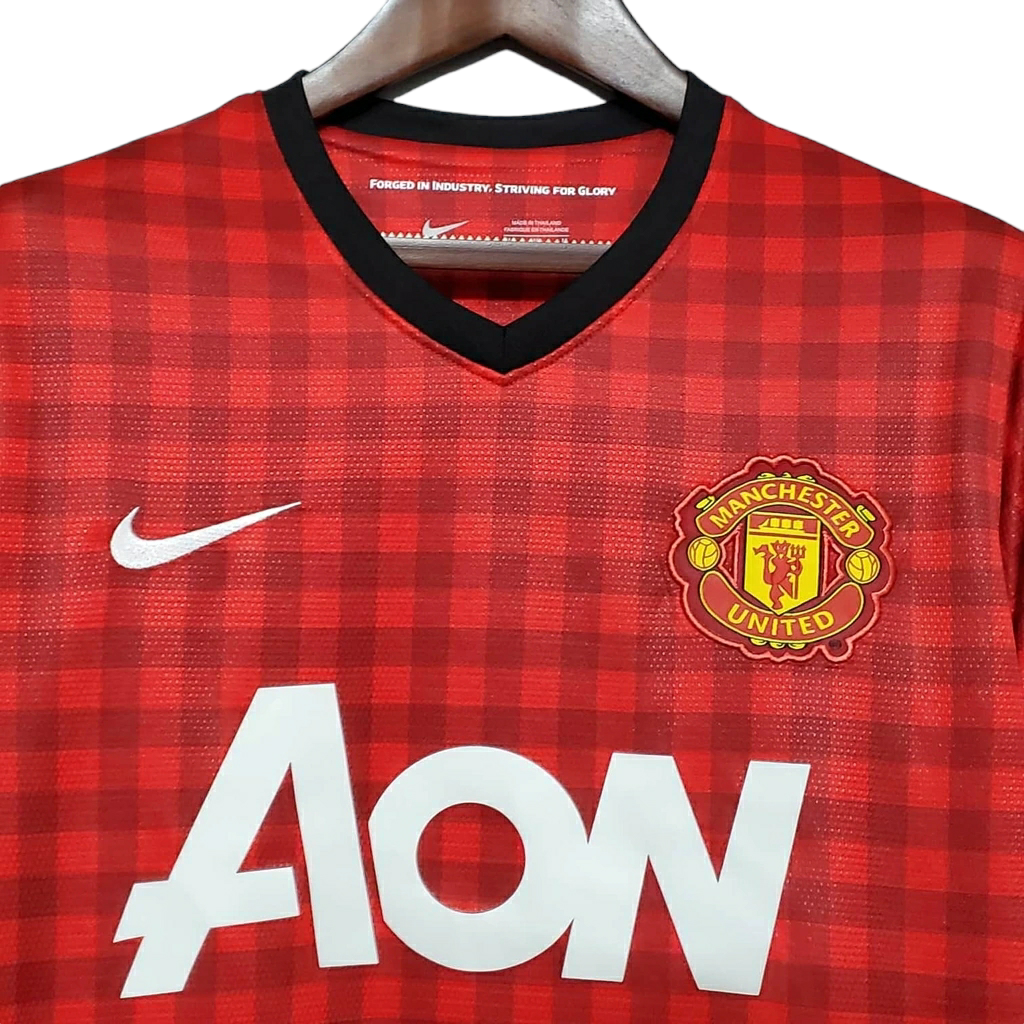 Camisa Manchester United Titular 12/13 - Retrô - Central das Camisas