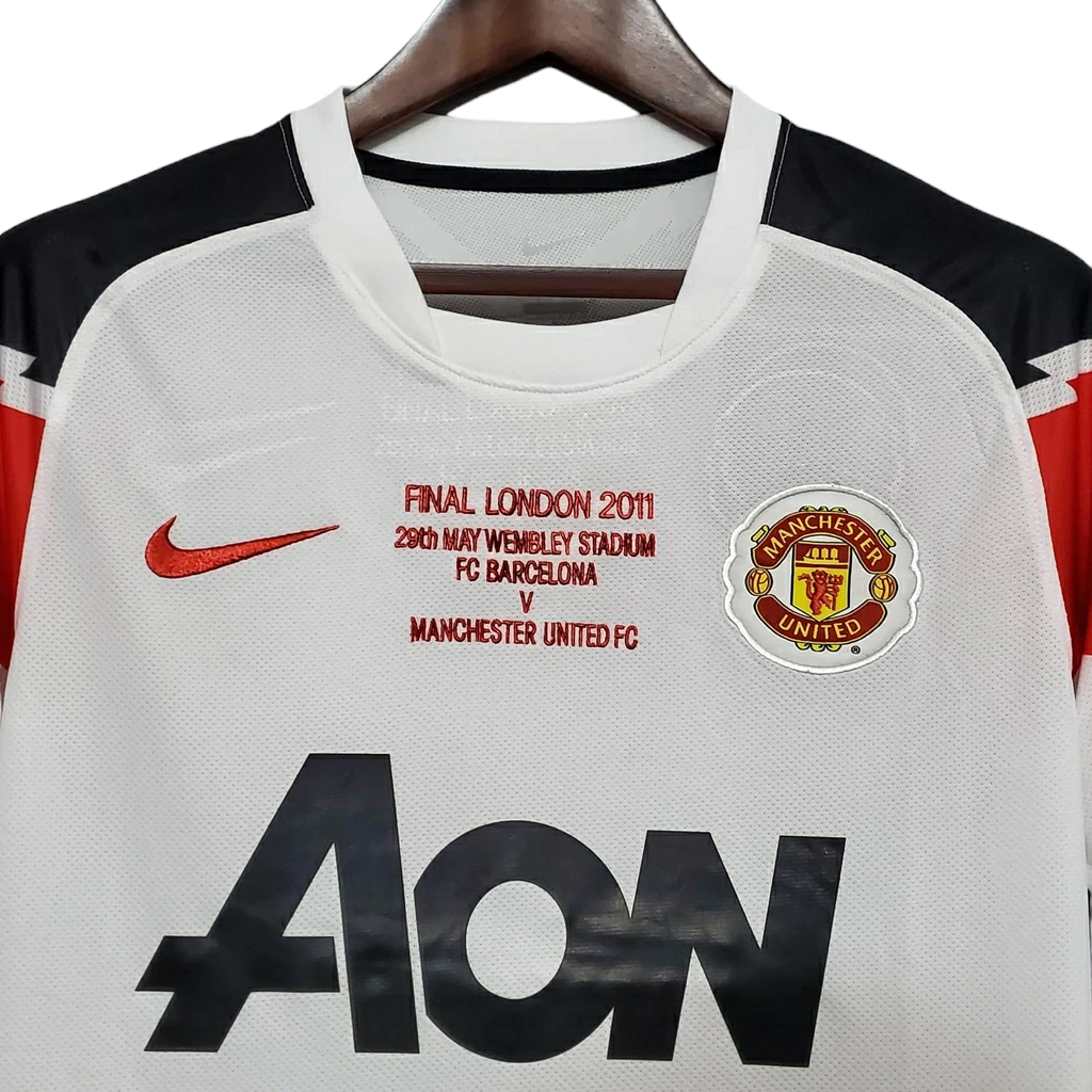 Camisa Manchester United Visitante 10/11 - Retrô - Central das Camisas