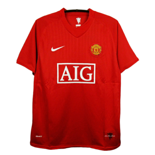 Camisa Manchester United Titular 07/08 - Retrô