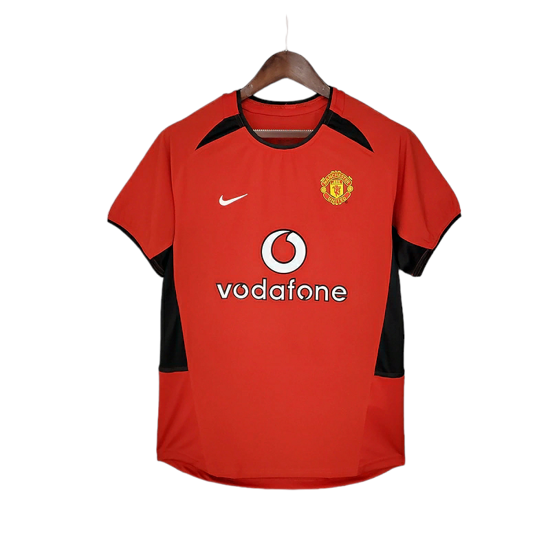 Camisa Manchester United Titular 02/04 - Retrô - Central das Camisas