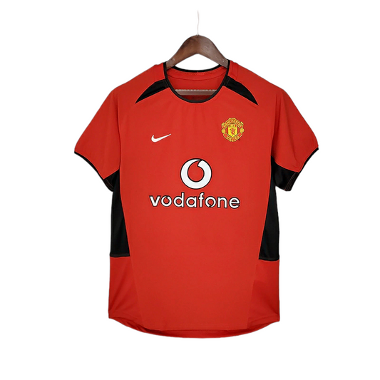 Camisa Manchester United Titular 02/04 - Retrô