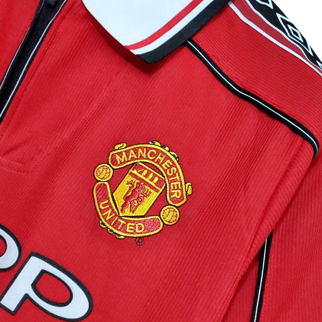 Camisa Manchester United Titular 98/99 - Retrô - Central das Camisas