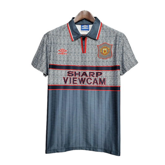 Camisa Manchester United Visitante 95/96 - Retrô - Central das Camisas