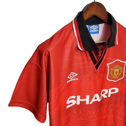 Camisa Manchester United Titular 94/96 - Retrô - Central das Camisas