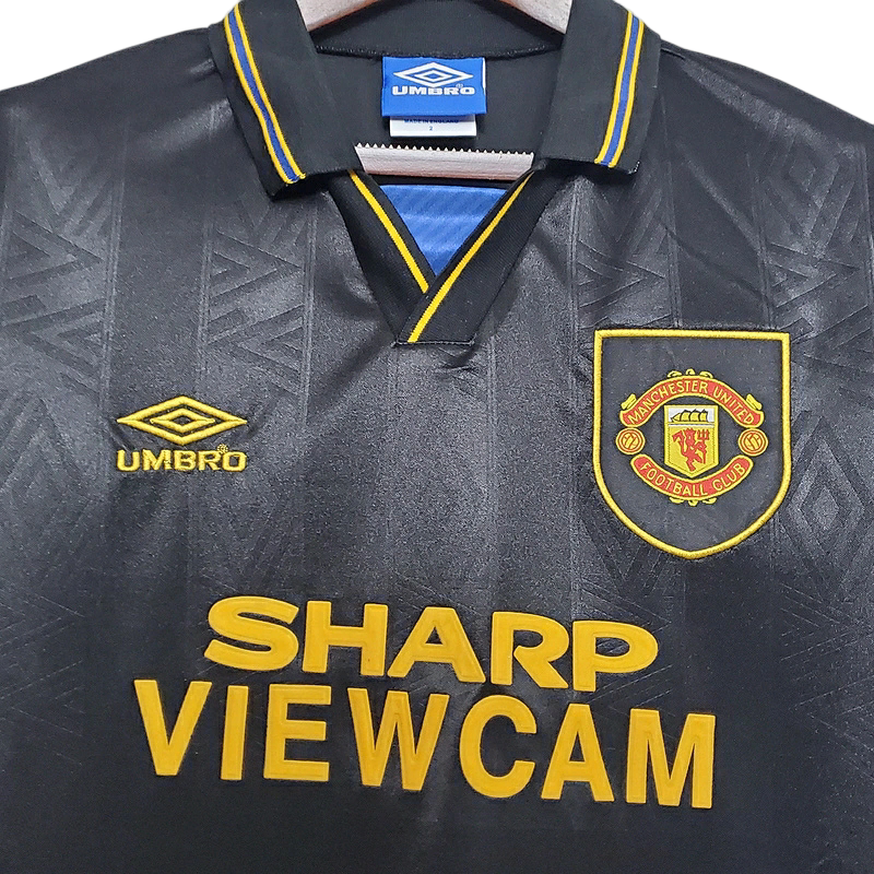 Camisa Manchester United Visitante 93/95 - Retrô - Central das Camisas