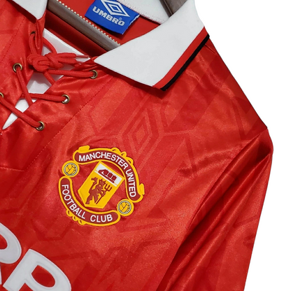 Camisa Manchester United Titular 92/94 - Retrô - Central das Camisas