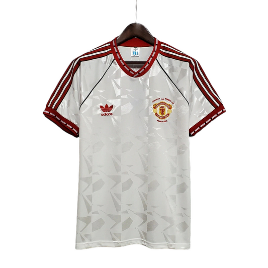Camisa Manchester United Visitante 1991 - Retrô - Central das Camisas