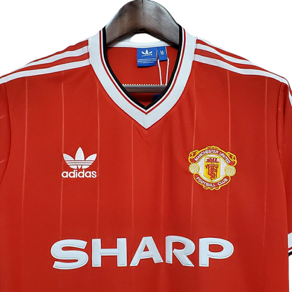Camisa Manchester United Titular 83/84 - Retrô - Central das Camisas