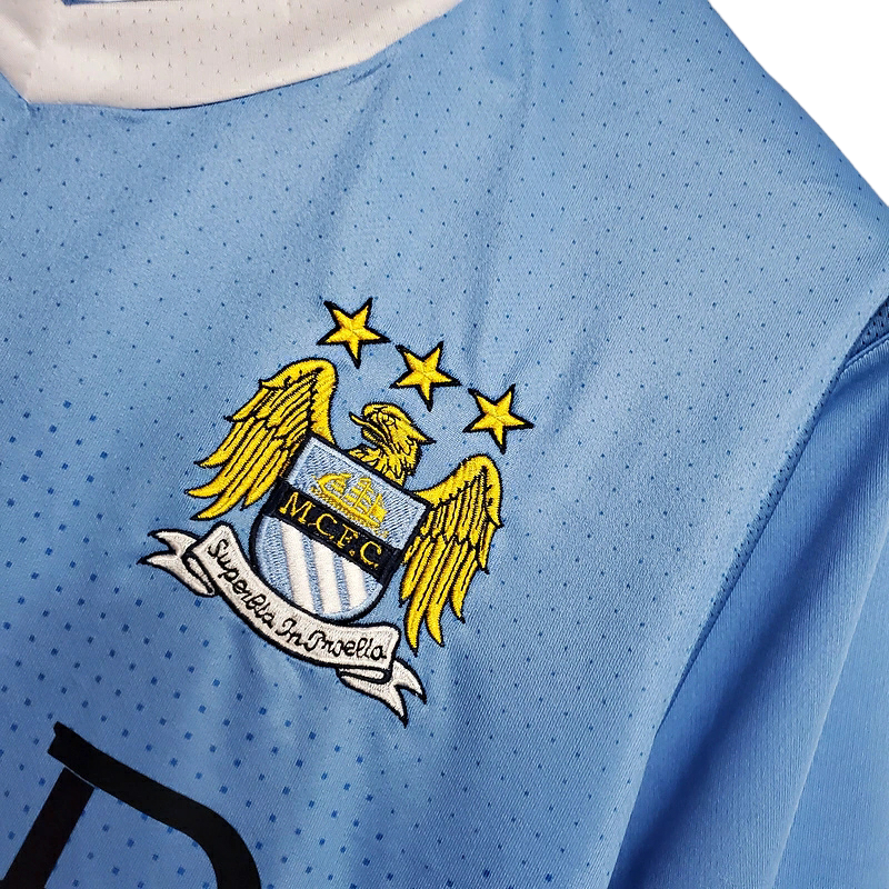 Camisa Manchester City Titular 11/12 - Retrô - Central das Camisas