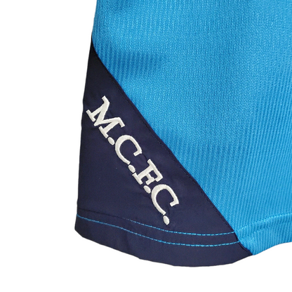 Camisa Manchester City Titular 99/01 - Retrô - Central das Camisas