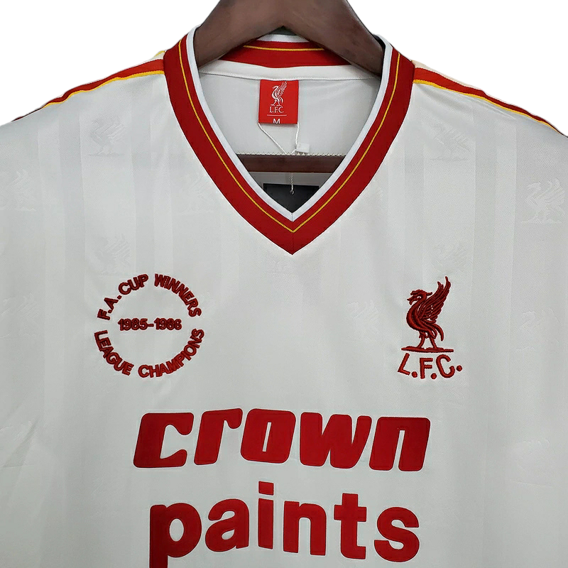 Camisa Liverpool Visitante 85/86 - Retrô - Central das Camisas
