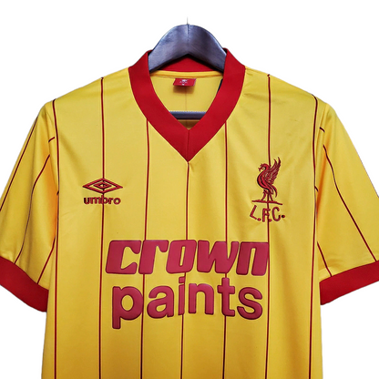 Camisa Liverpool Visitante 1984 - Retrô - Central das Camisas