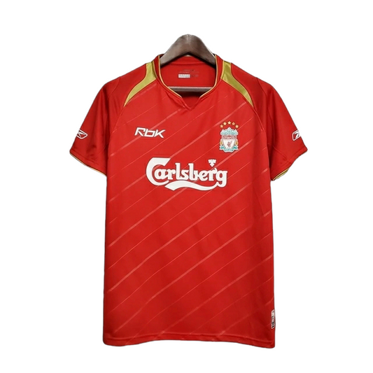 Camisa Liverpool Titular 05/06 - Retrô