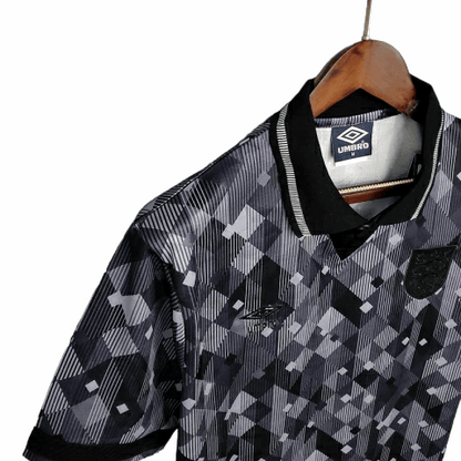 Camisa Inglaterra Visitante 1990 - Retrô - Central das Camisas