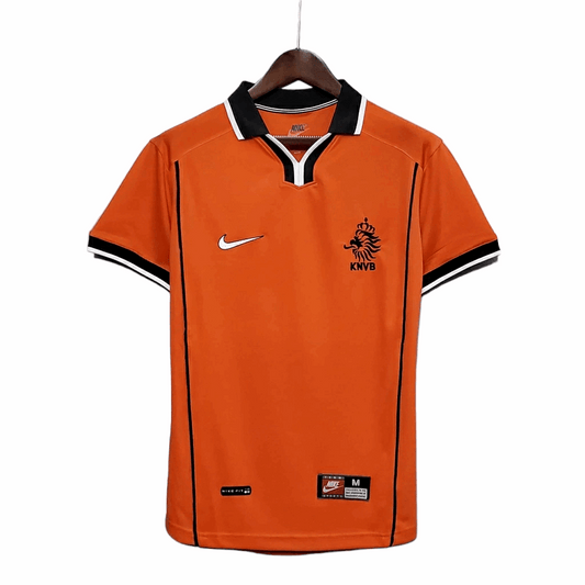 Camisa Holanda Titular 1998 - Retrô - Central das Camisas