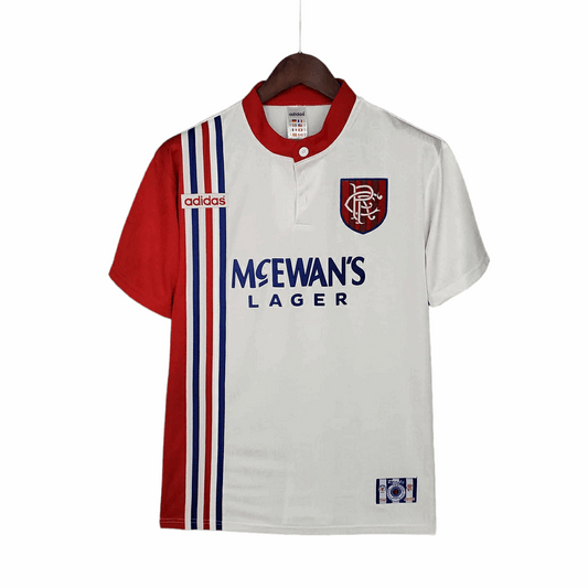 Camisa Glasgow Rangers Visitante 96/97 - Retrô - Central das Camisas