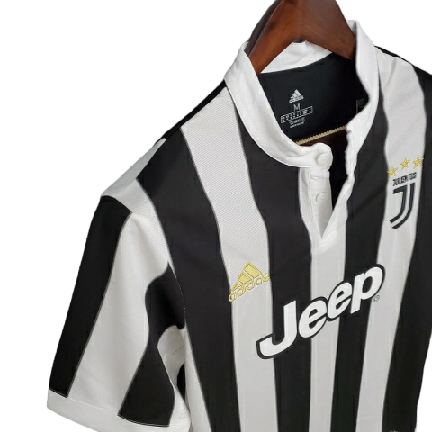 Camisa Juventus Titular 17/18 - Retrô - Central das Camisas