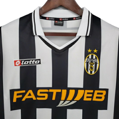 Camisa Juventus Titular 01/02 - Retrô - Central das Camisas