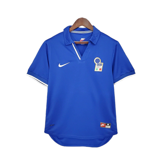 Camisa Itália Titular 1998 - Retrô - Central das Camisas