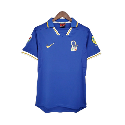 Camisa Itália Titular 1996 - Retrô - Central das Camisas
