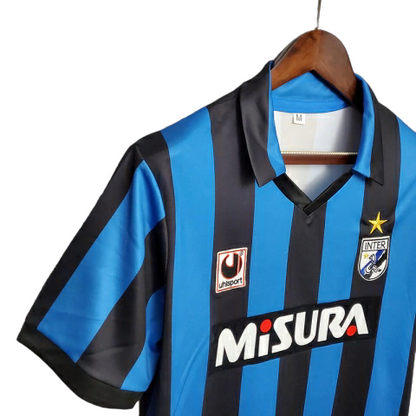 Camisa Inter de Milão Titular 88/90 - Retrô