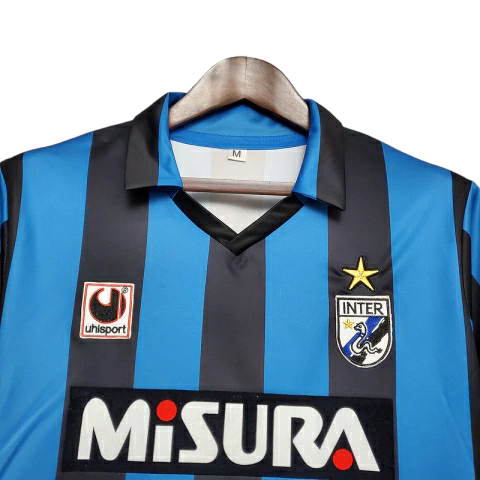 Camisa Inter de Milão Titular 88/90 - Retrô