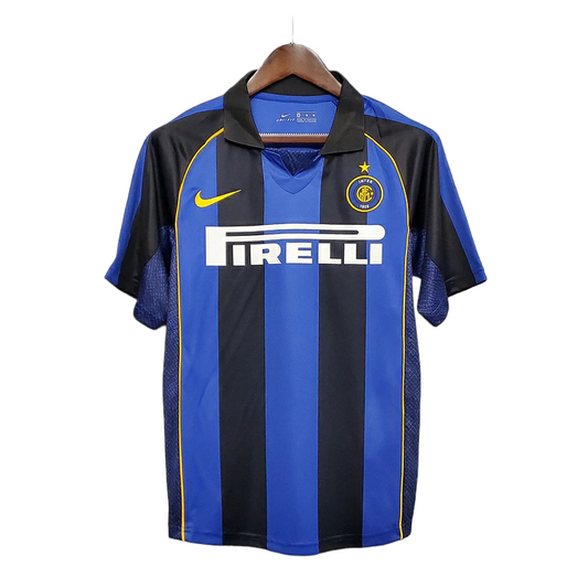 Camisa Inter de Milão Titular 01/02 - Retrô