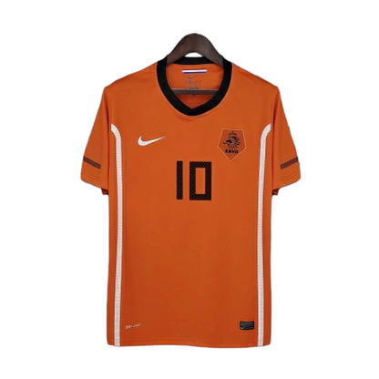 Camisa Holanda Titular 2010 - Retrô - Central das Camisas