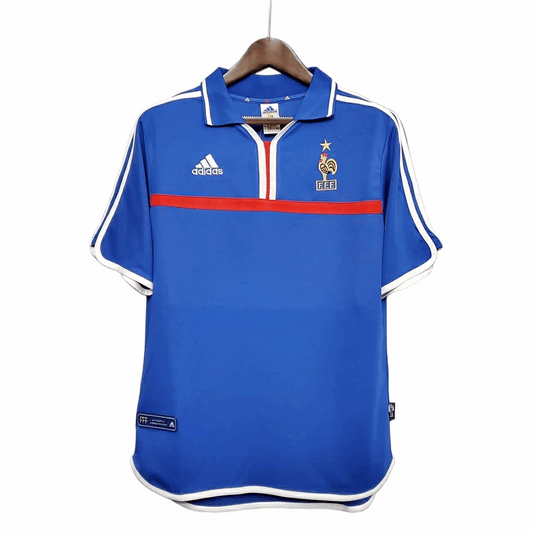 Camisa França Titular 2000 - Retrô - Central das Camisas