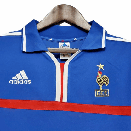 Camisa França Titular 2000 - Retrô - Central das Camisas