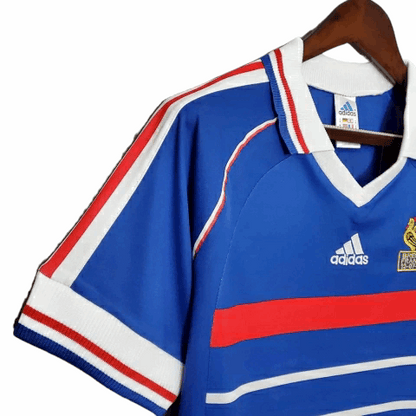 Camisa França Titular 1998 - Retrô - Central das Camisas