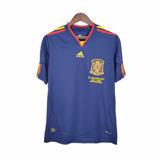 Camisa Espanha Visitante 2010 - Retrô - Central das Camisas