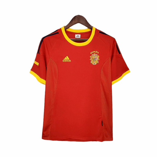 Camisa Espanha Titular 2002 - Retrô - Central das Camisas