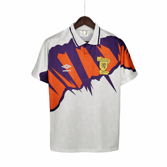 Camisa Escócia Visitante 91/93 - Retrô - Central das Camisas