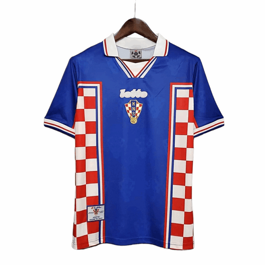 Camisa Croácia Titular 1998 - Retrô - Central das Camisas