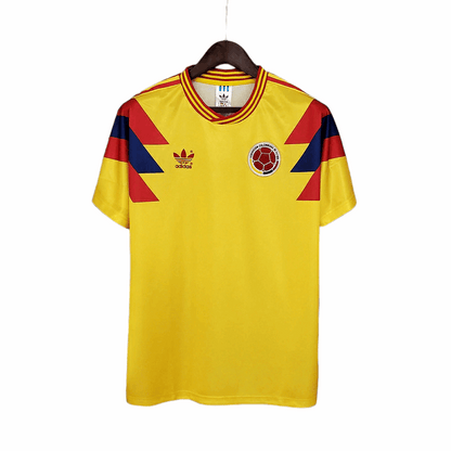 Camisa Colômbia Titular 1990 - Retrô - Central das Camisas