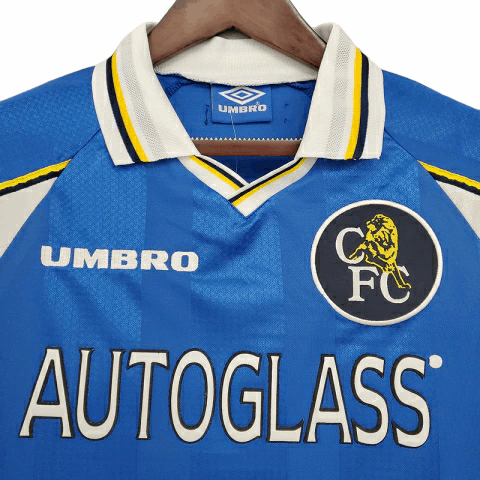 Camisa Chelsea Titular 97/99 - Retrô - Central das Camisas