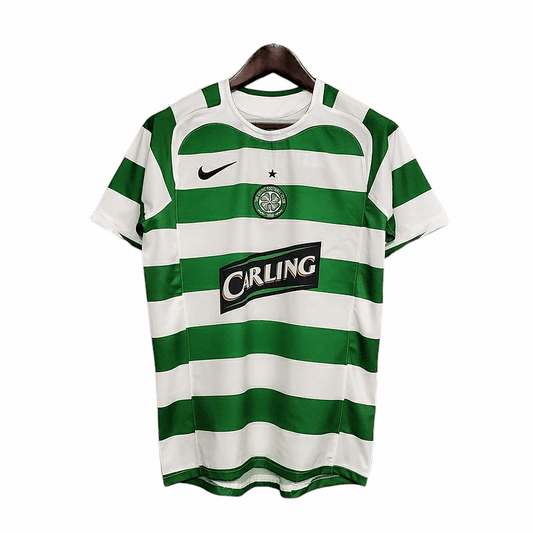 Camisa Celtic Titular 05/06 - Retrô - Central das Camisas