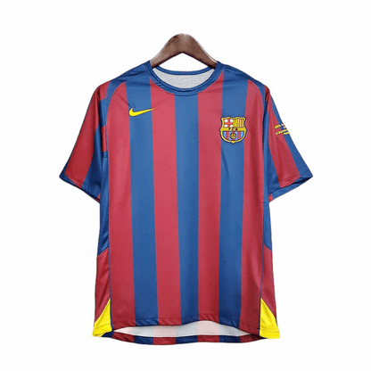 Camisa Barcelona Titular 2006 - Retrô - Central das Camisas