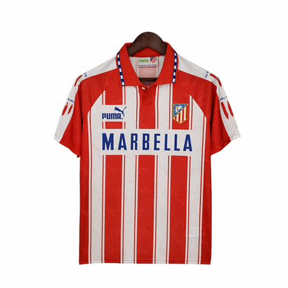 Camisa Atlético de Madrid Titular 94/95 - Retrô - Central das Camisas