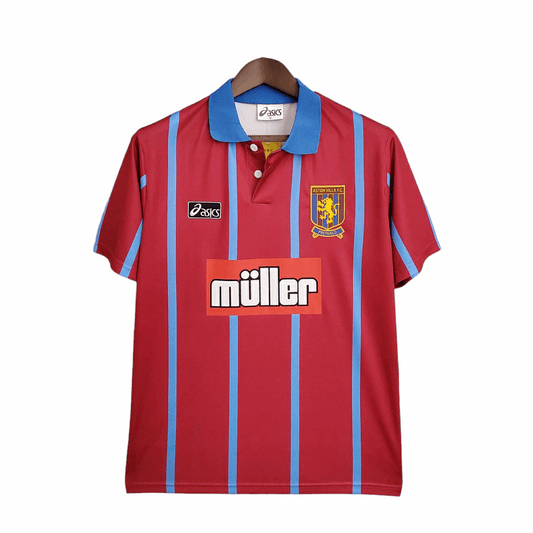 Camisa Aston Villa Titular 93/95 - Retrô - Central das Camisas
