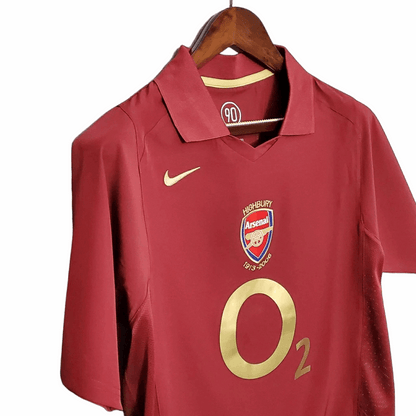 Camisa Arsenal Titular 05/06 - Retrô - Central das Camisas