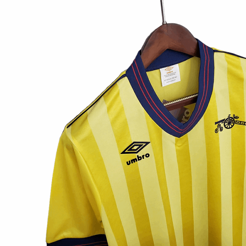Camisa Arsenal Visitante 83/86 - Retrô - Central das Camisas