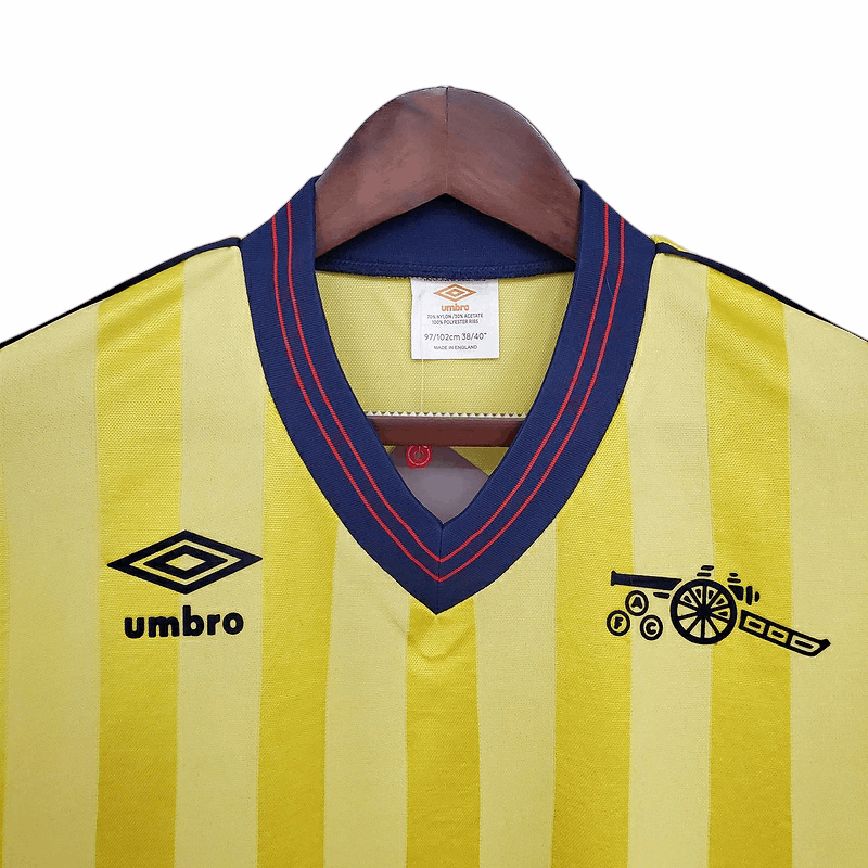 Camisa Arsenal Visitante 83/86 - Retrô - Central das Camisas