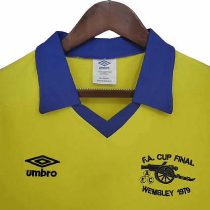 Camisa Arsenal Visitante 71/79 - Retrô - Central das Camisas