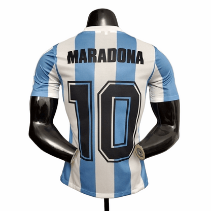 Camisa Argentina Titular 1986 - Retrô - Central das Camisas